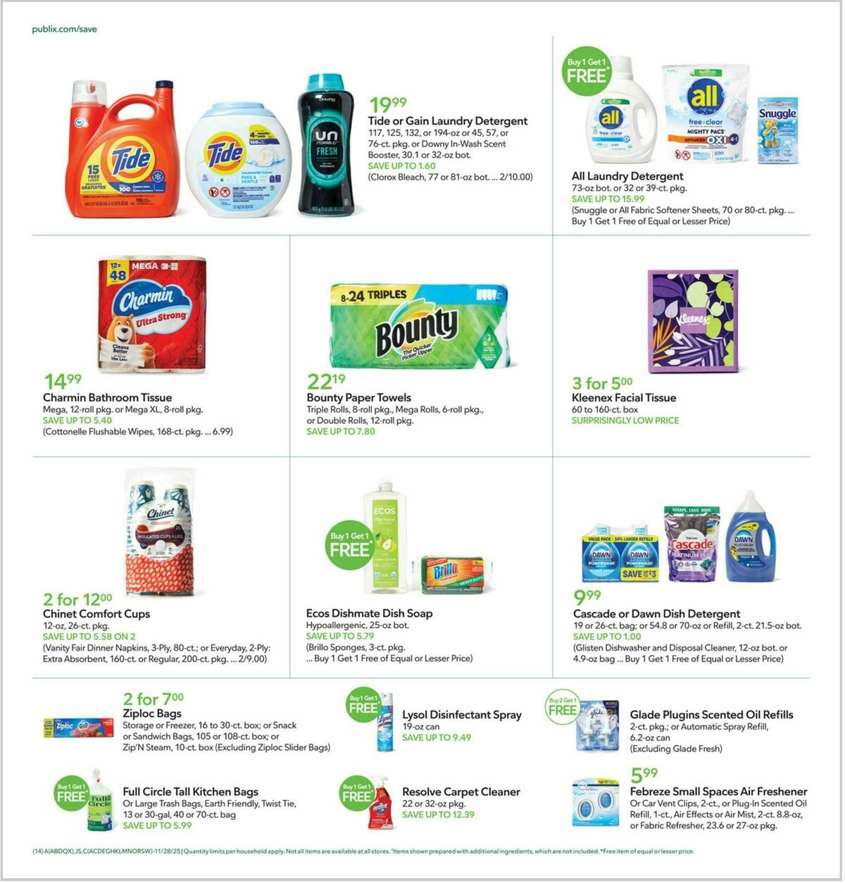Publix Weekly Ad from November 28