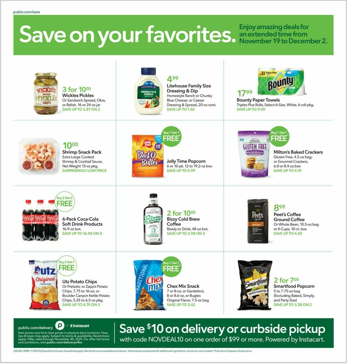 Publix Weekly Ad from November 28