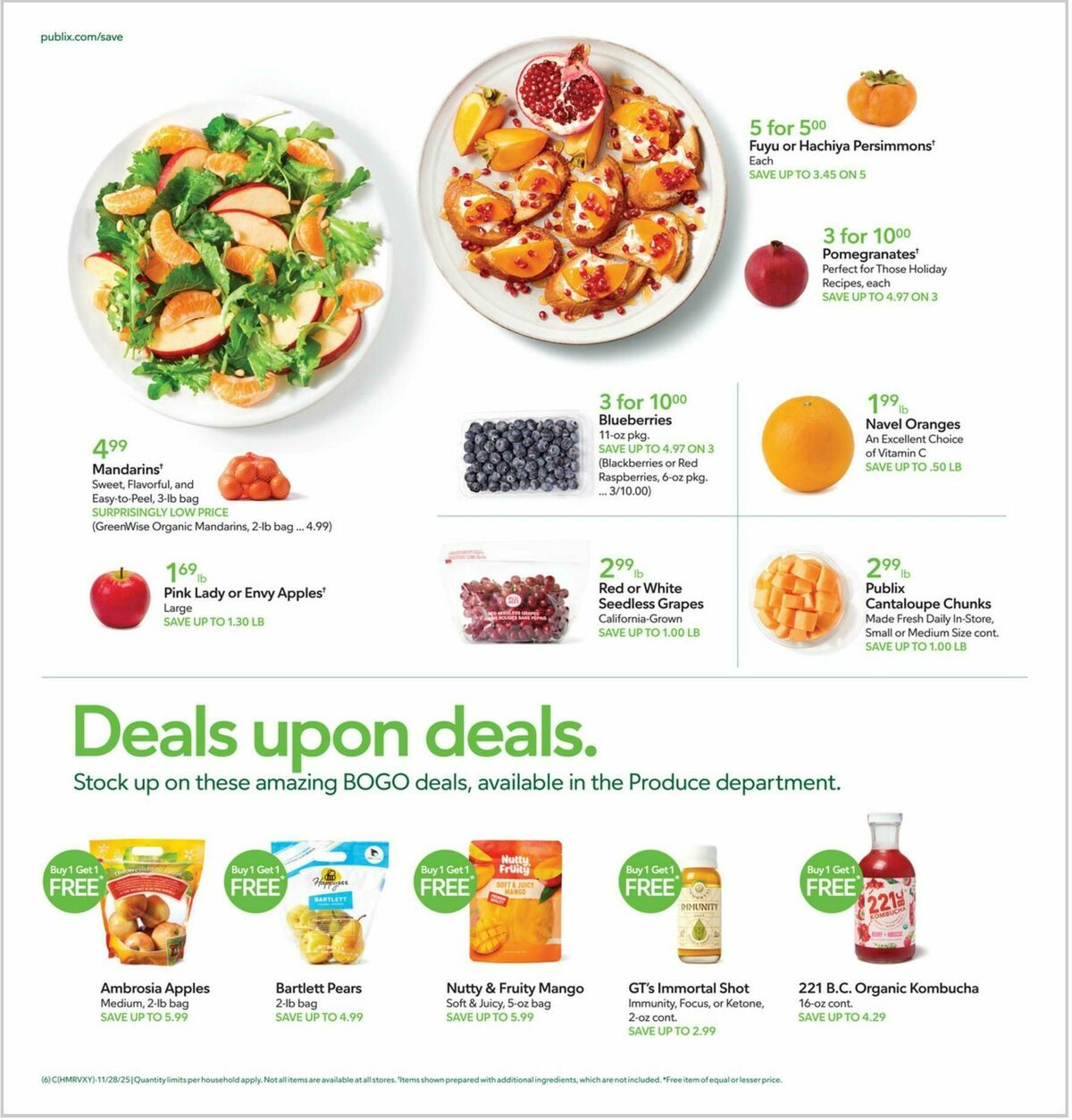 Publix Weekly Ad from November 28