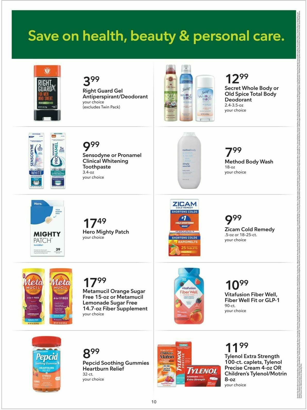 Publix Extra Savings Weekly Ad from November 29