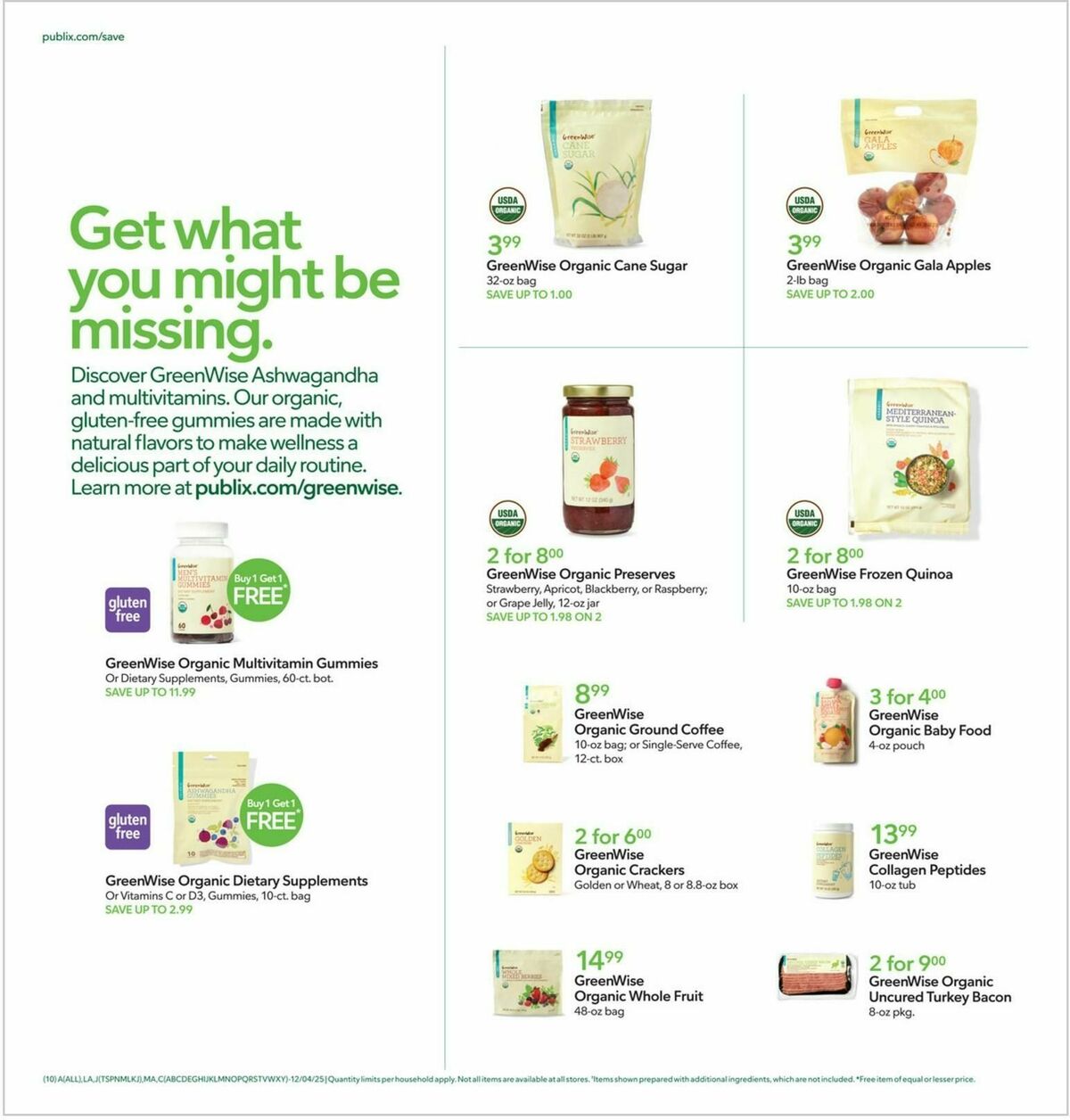 Publix Weekly Ad from December 3
