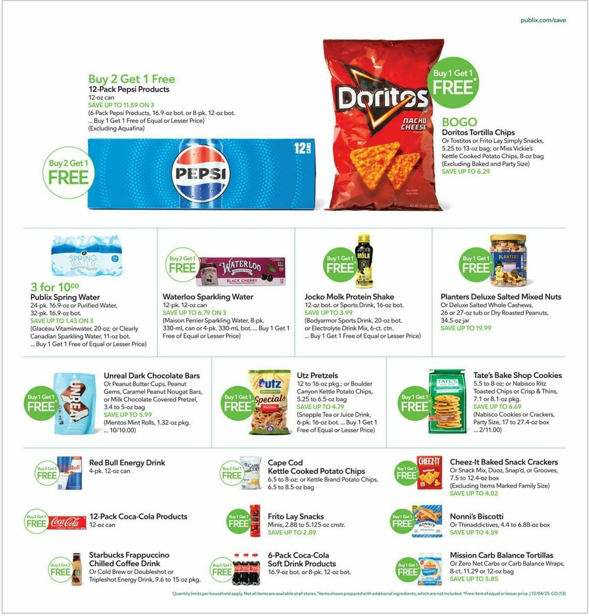 Publix Weekly Ad from December 3