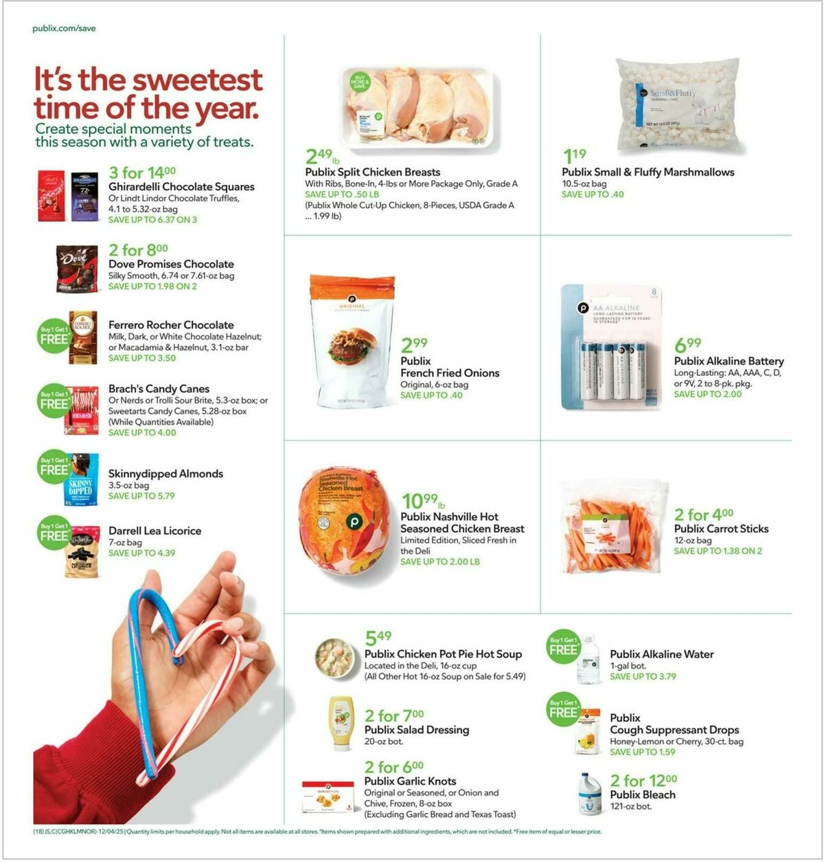 Publix Weekly Ad from December 3