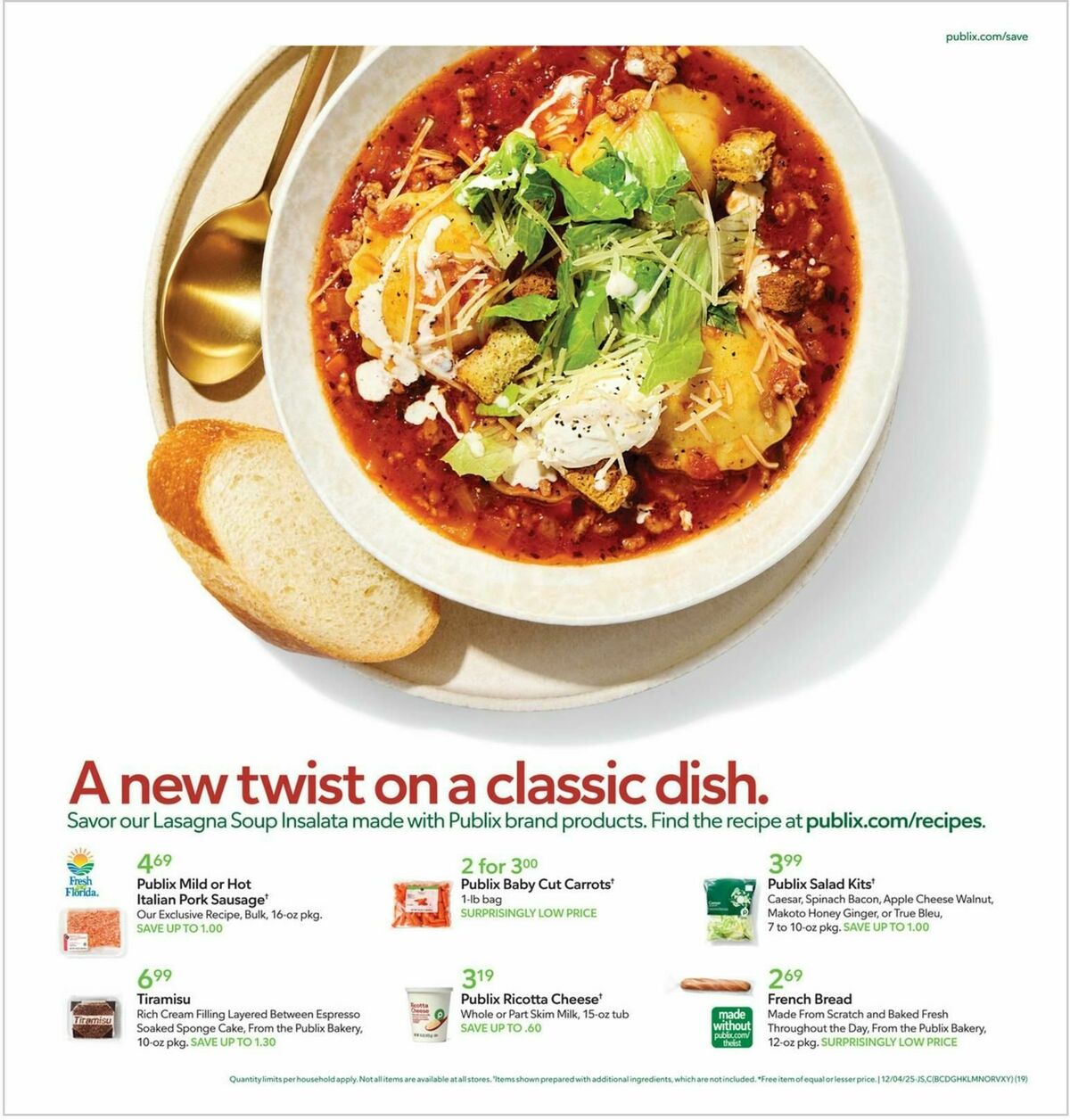 Publix Weekly Ad from December 3