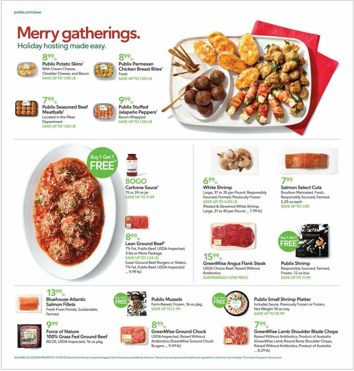 Publix Weekly Ad from December 3