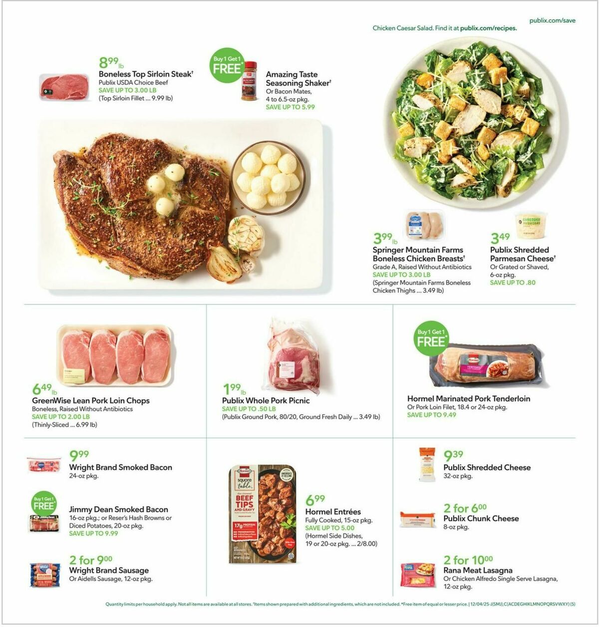 Publix Weekly Ad from December 3