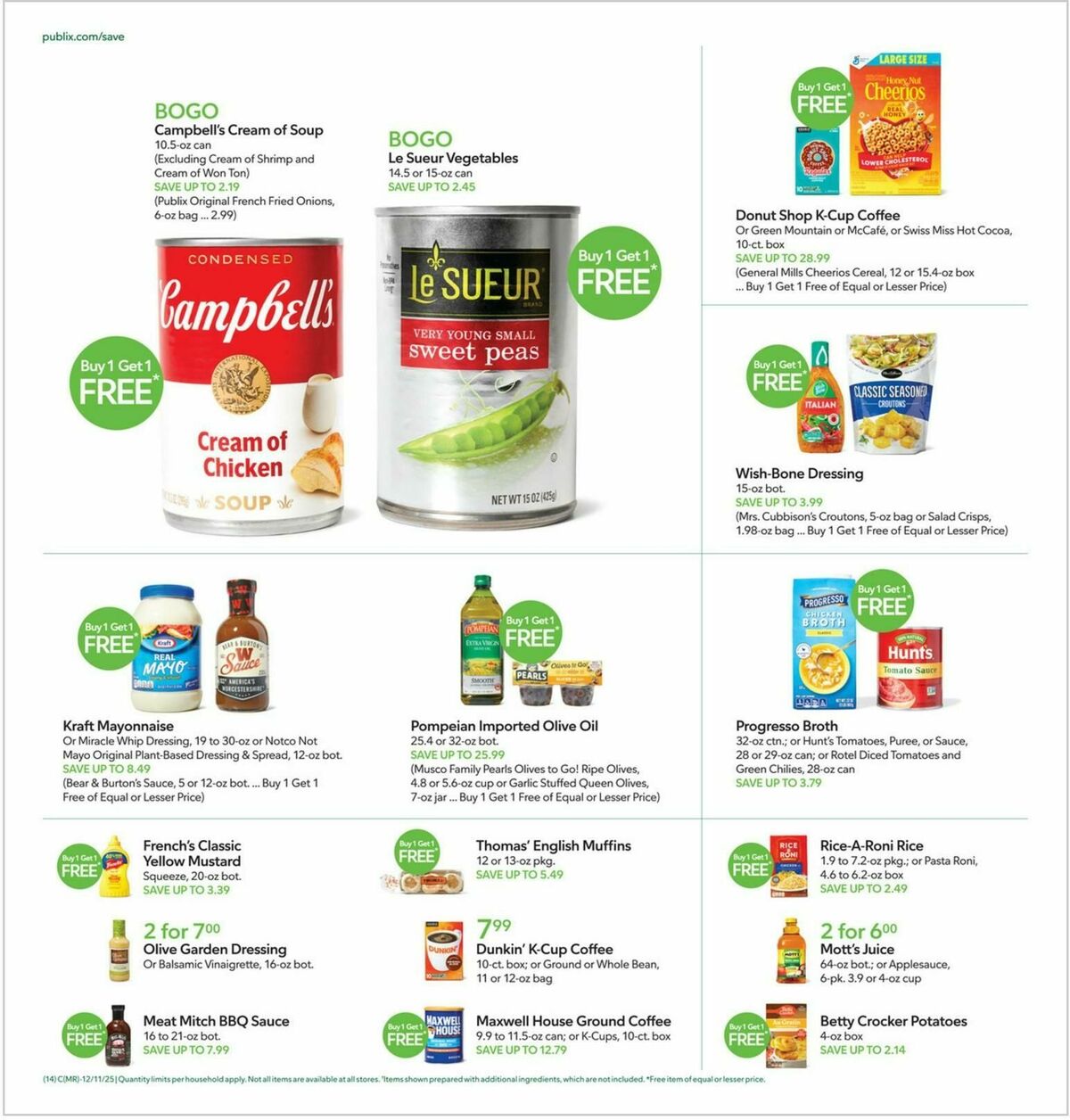 Publix Weekly Ad from December 10