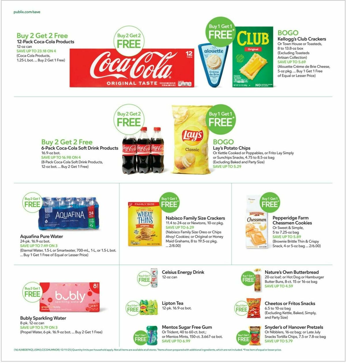 Publix Weekly Ad from December 10