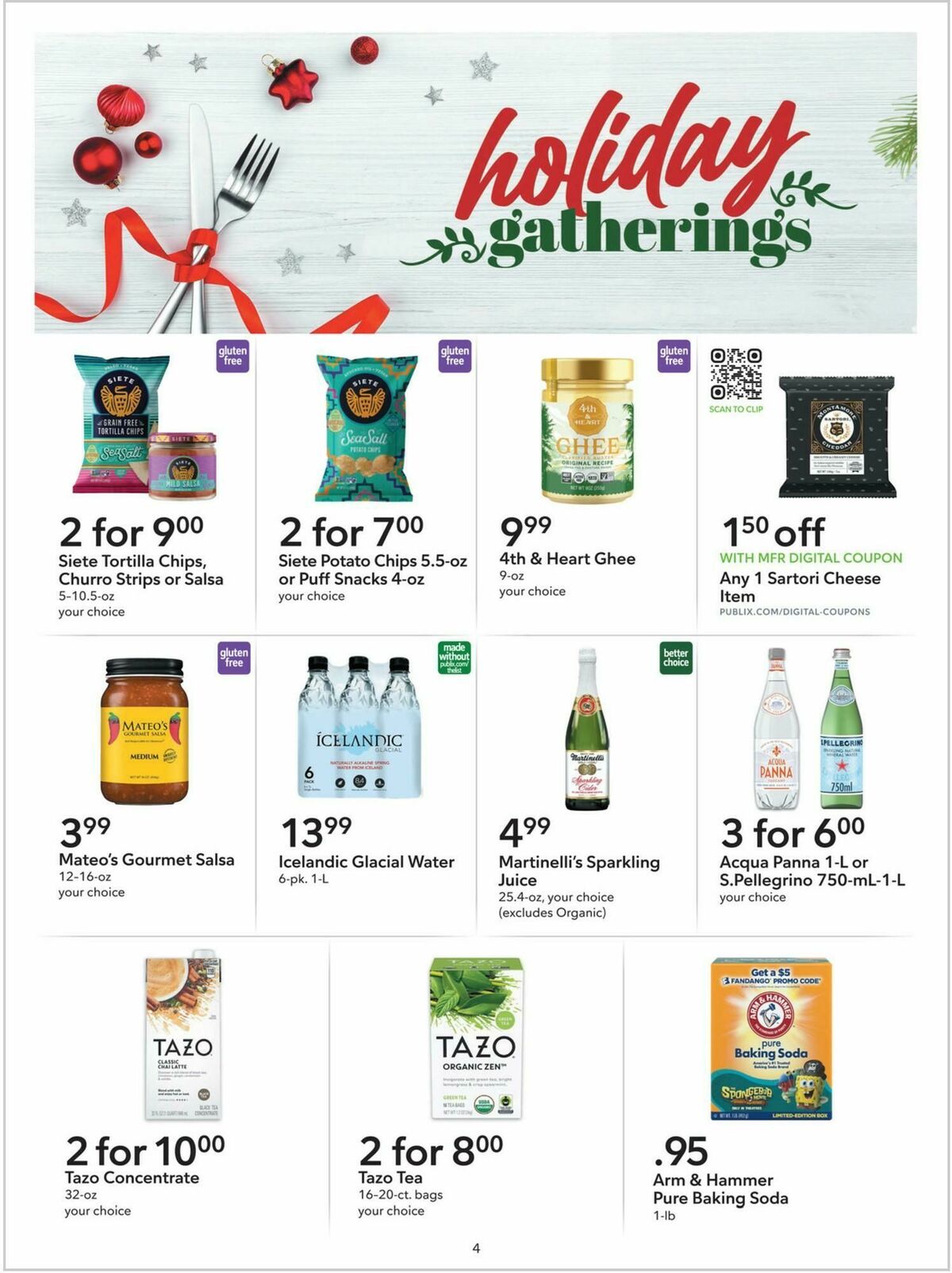 Publix Extra Savings Weekly Ad from December 13