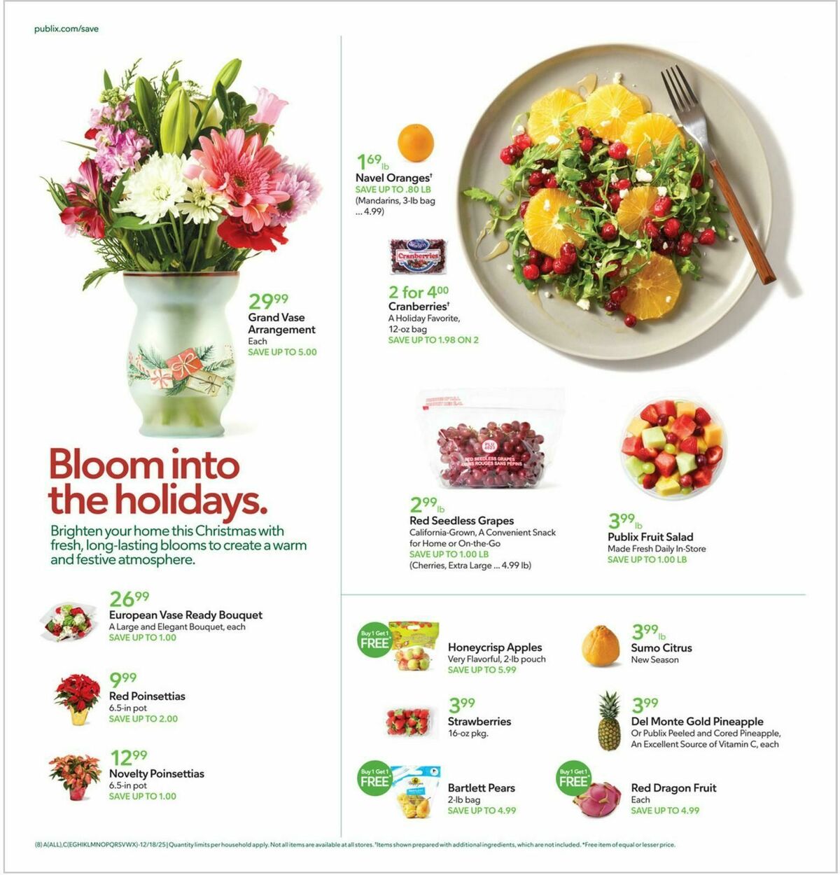 Publix Weekly Ad from December 17