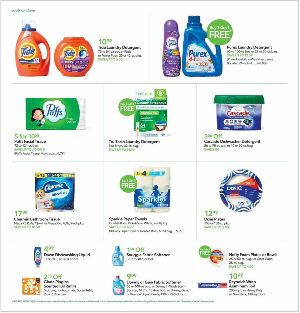 Publix Weekly Ad from December 26