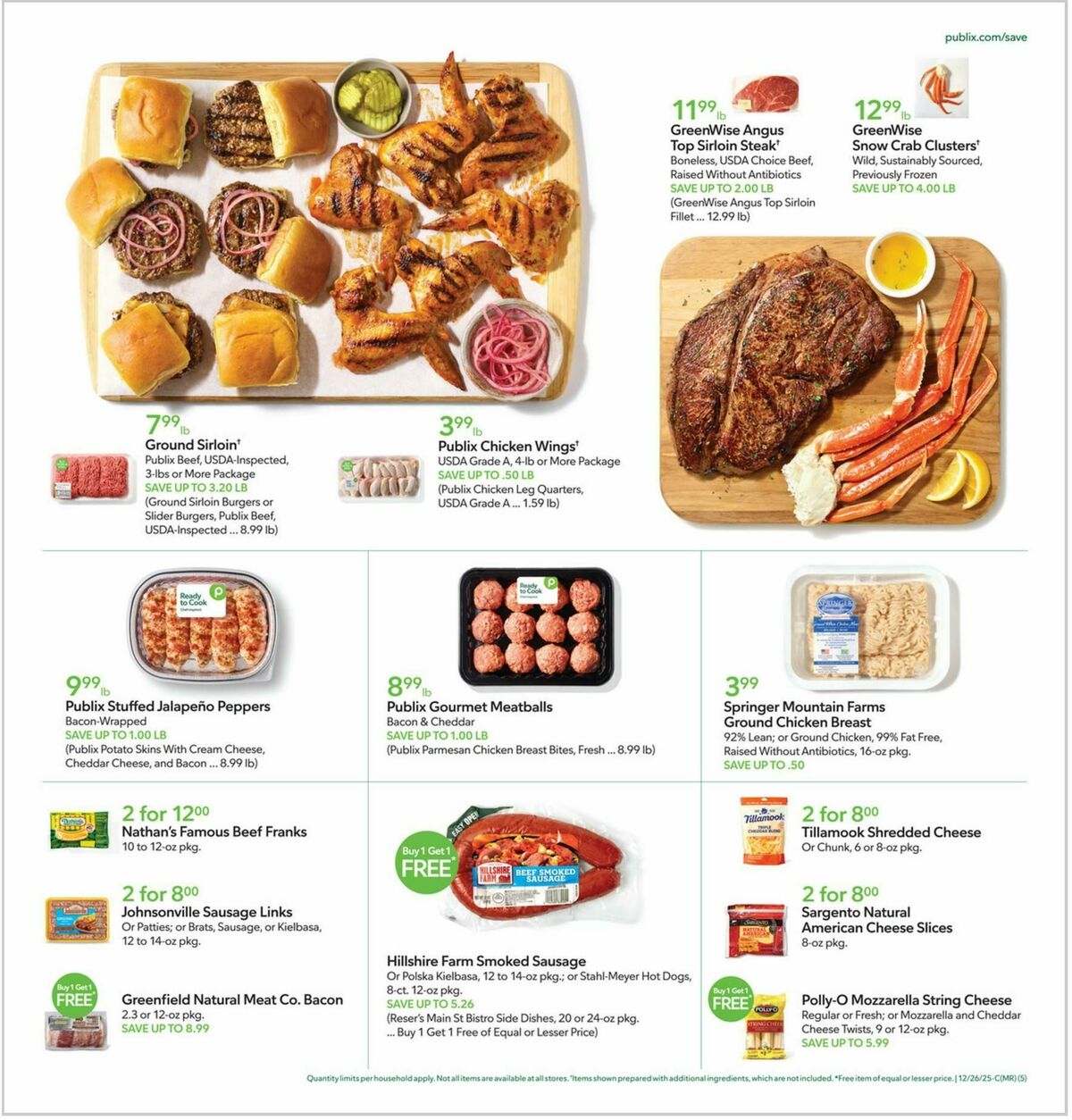 Publix Weekly Ad from December 26