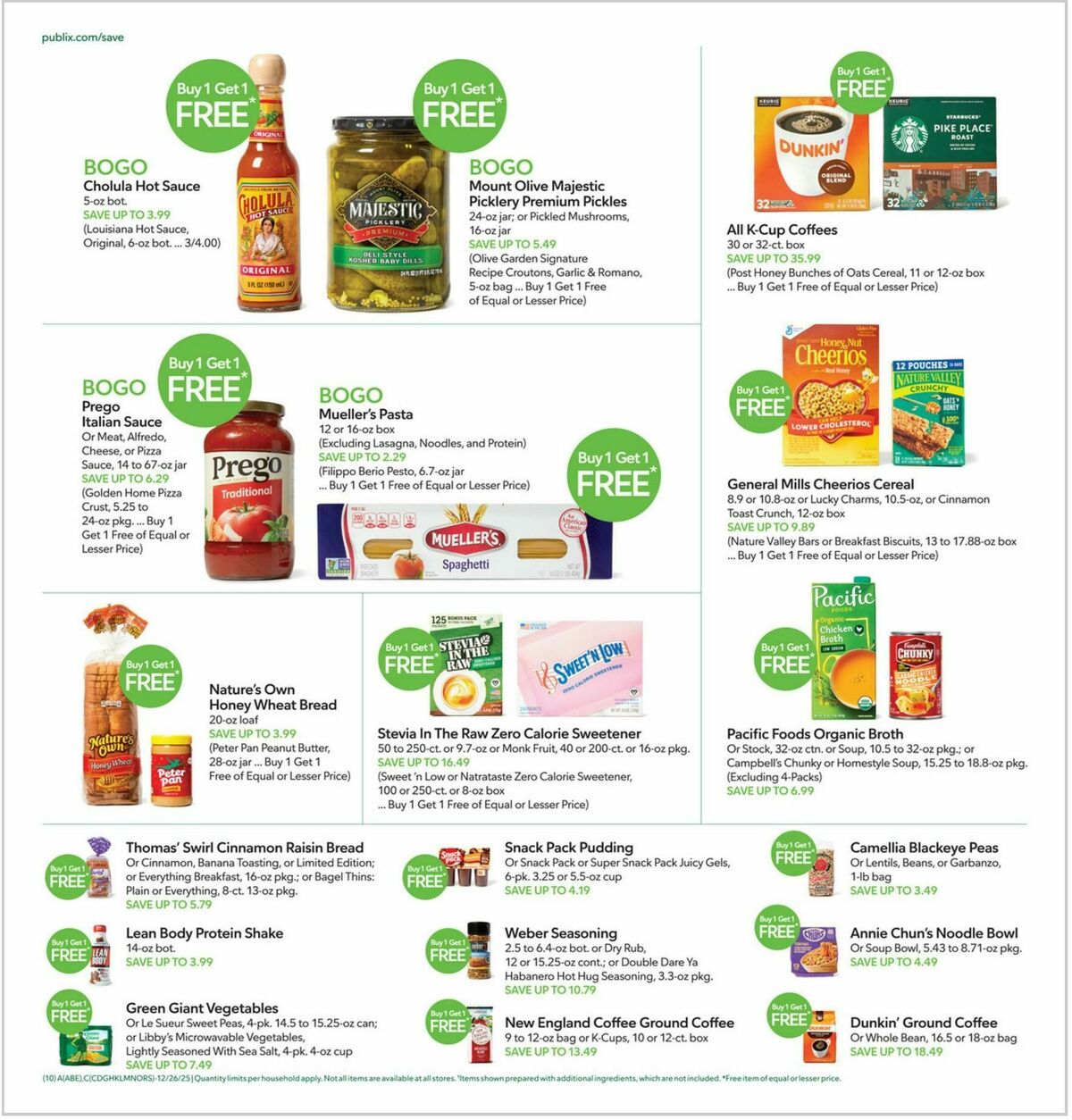 Publix Weekly Ad from December 26