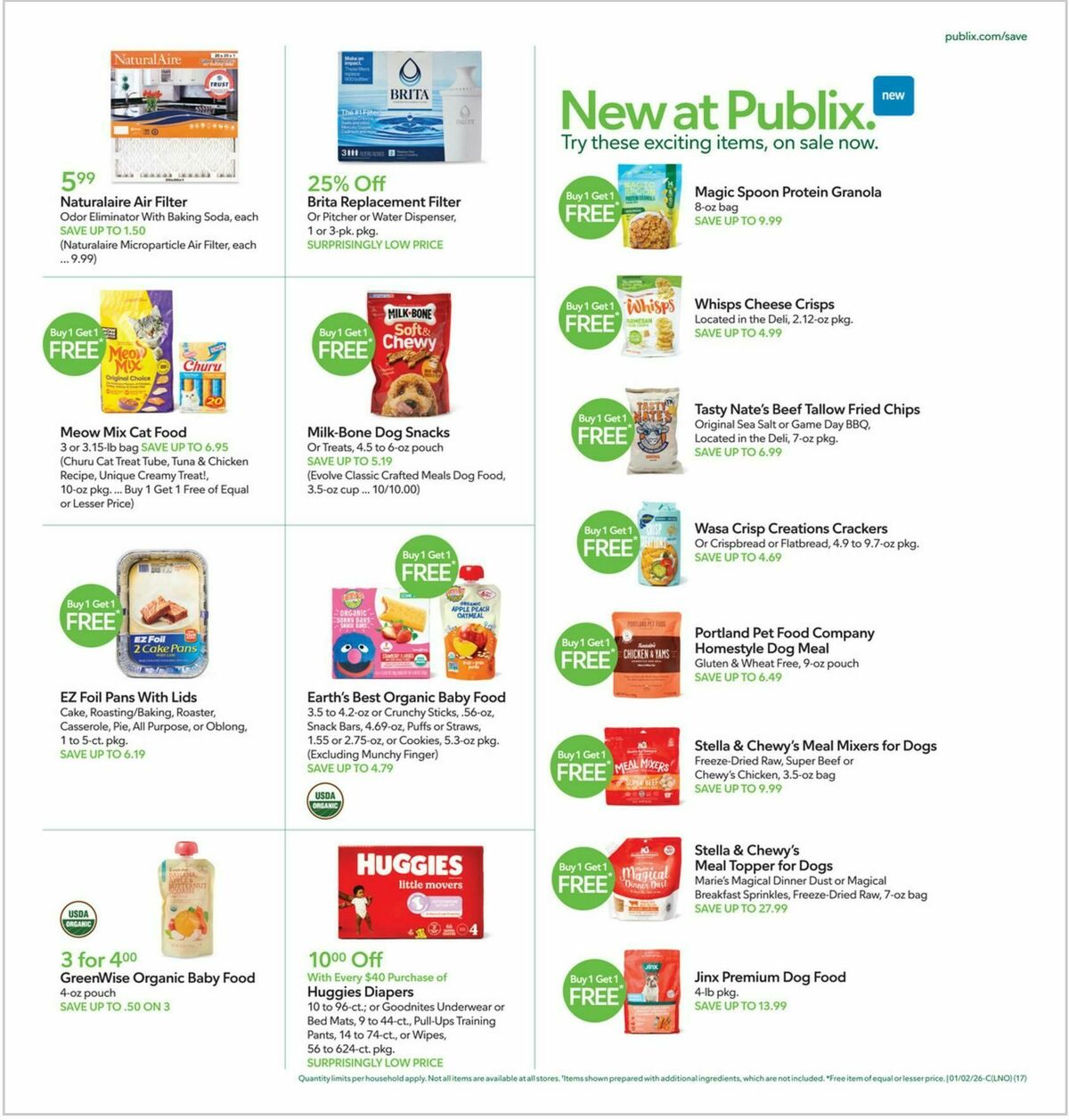 Publix Weekly Ad from January 2