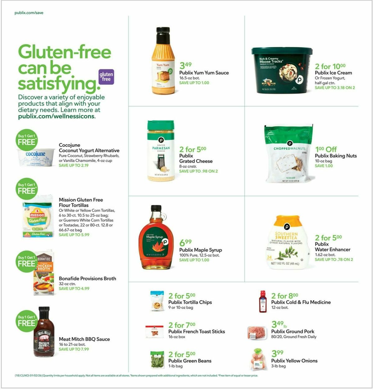 Publix Weekly Ad from January 2