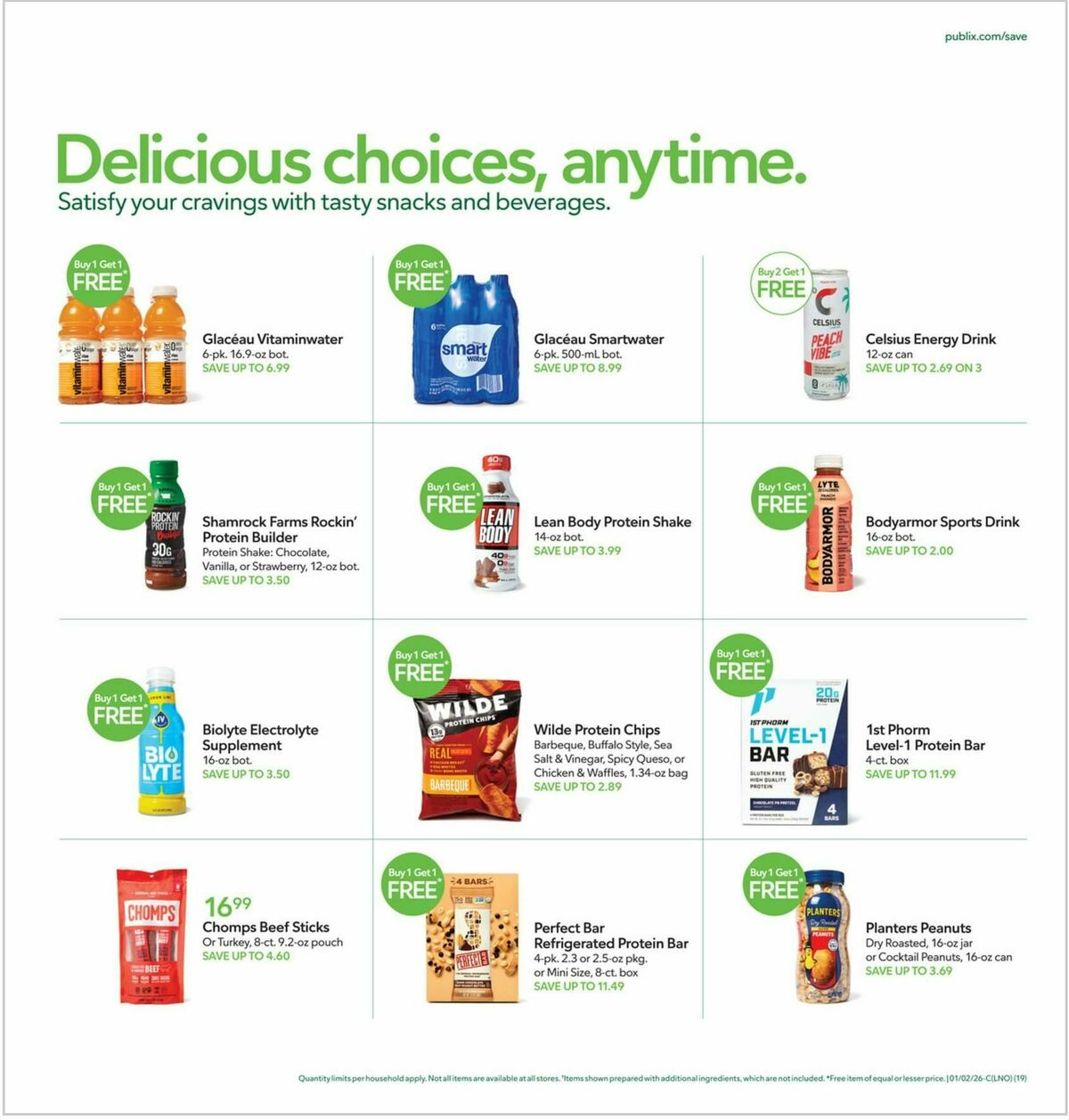 Publix Weekly Ad from January 2