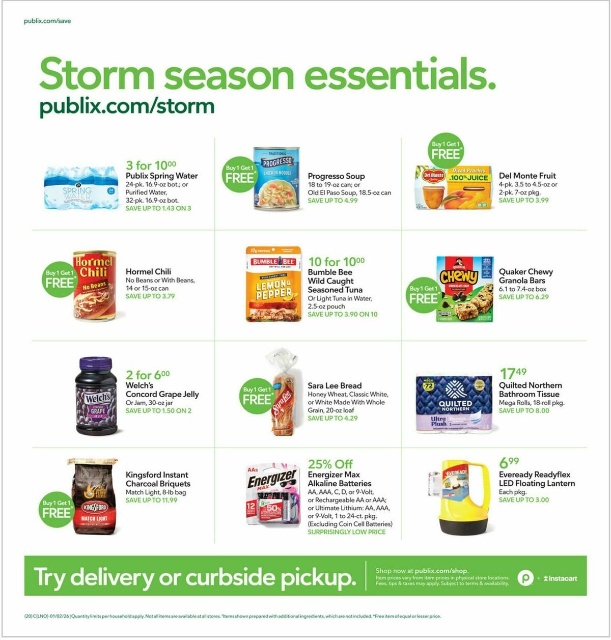 Publix Weekly Ad from January 2