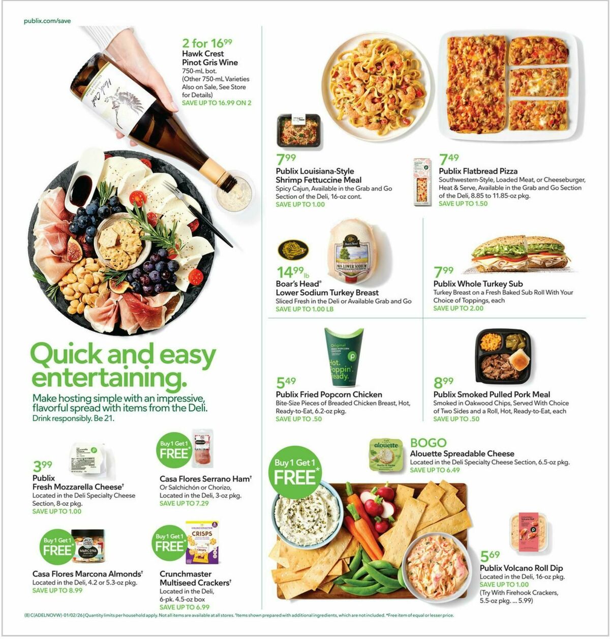 Publix Weekly Ad from January 2