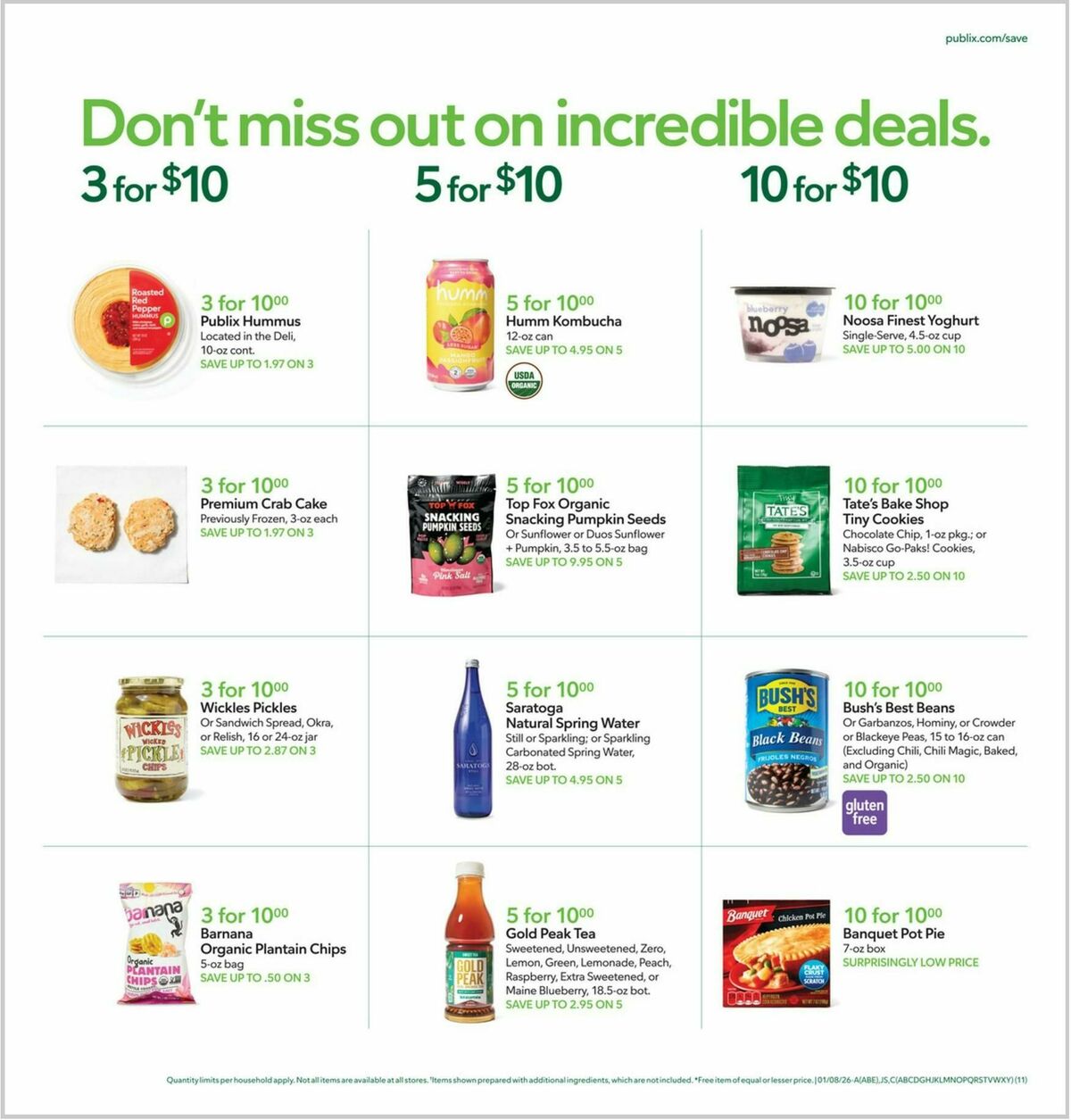 Publix Weekly Ad from January 7