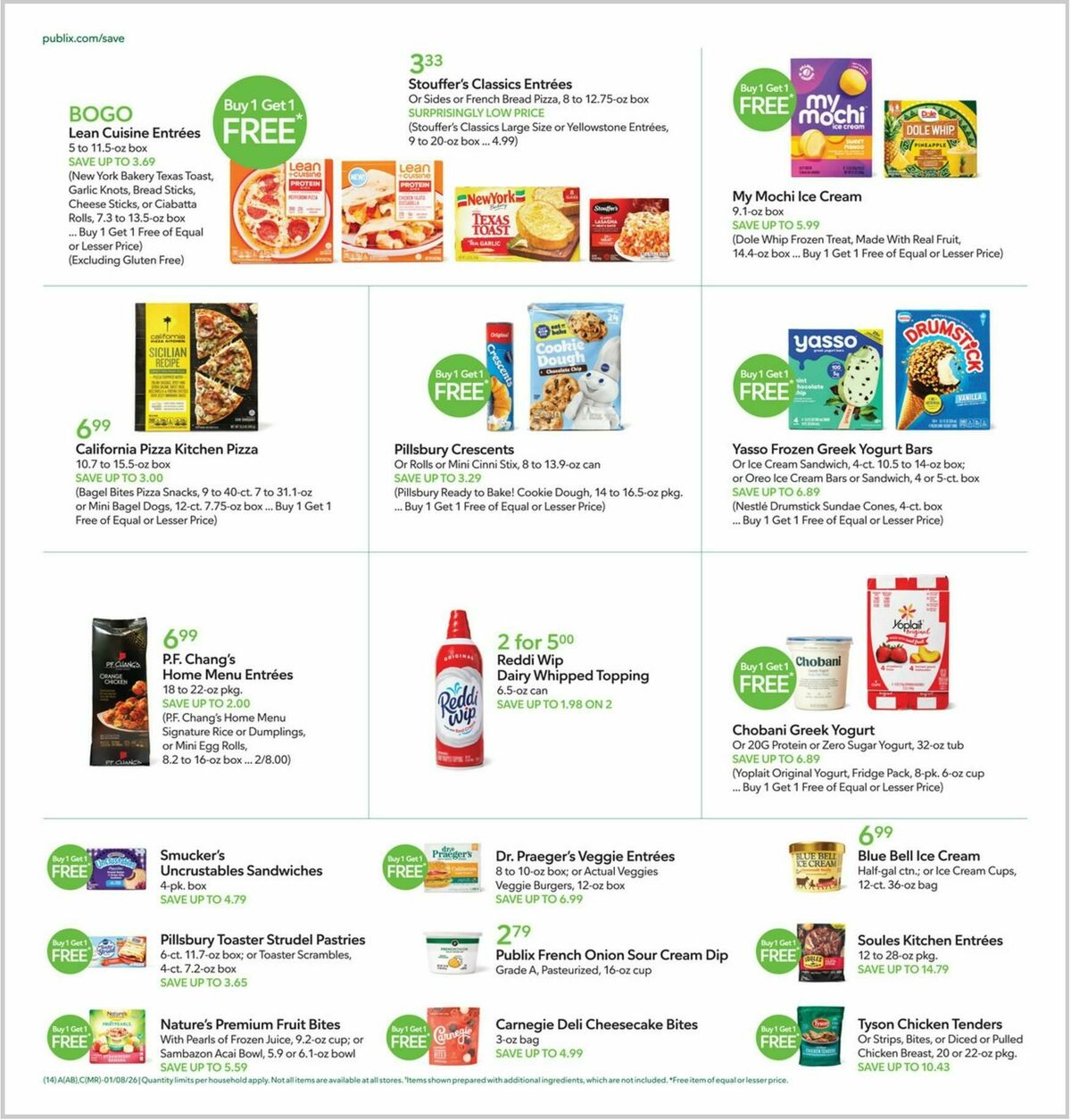 Publix Weekly Ad from January 7