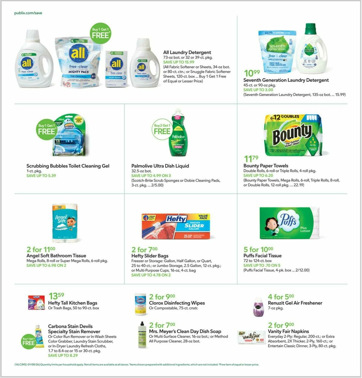 Publix Weekly Ad from January 7