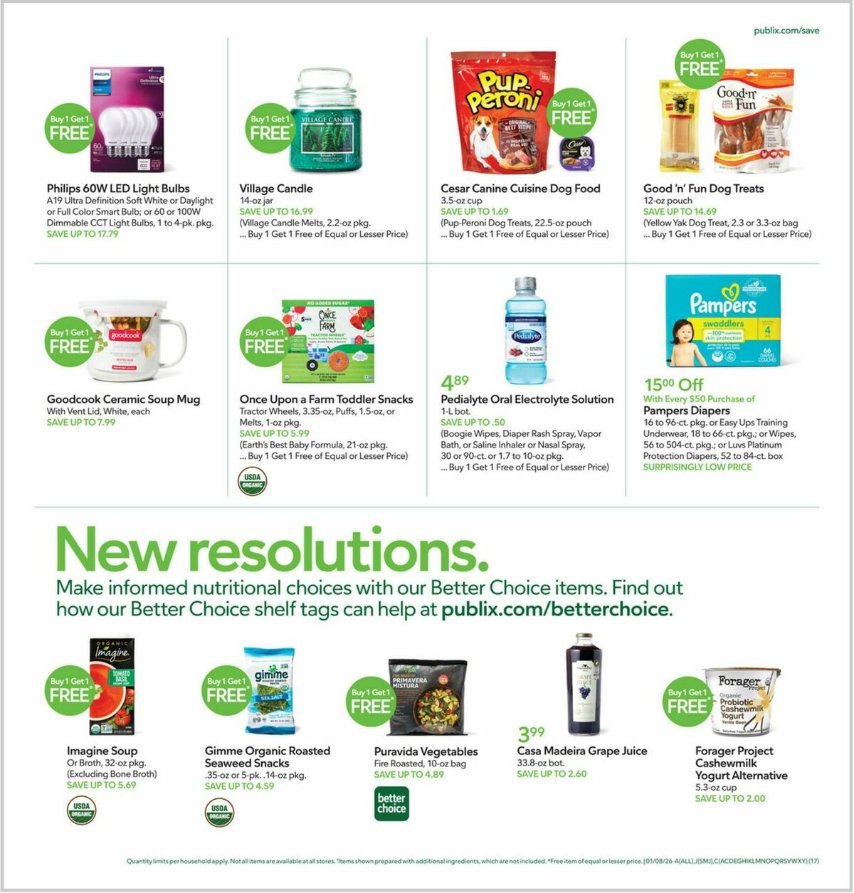 Publix Weekly Ad from January 7