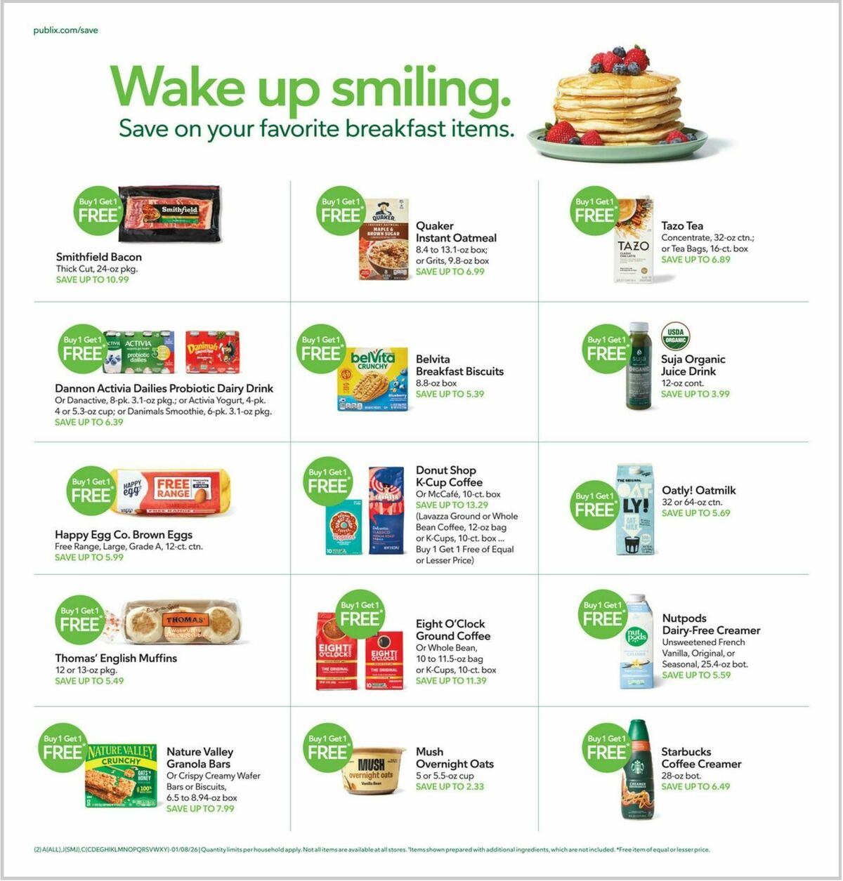 Publix Weekly Ad from January 7