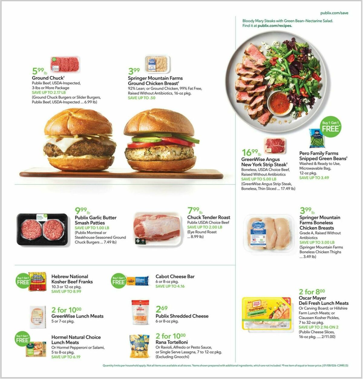 Publix Weekly Ad from January 7