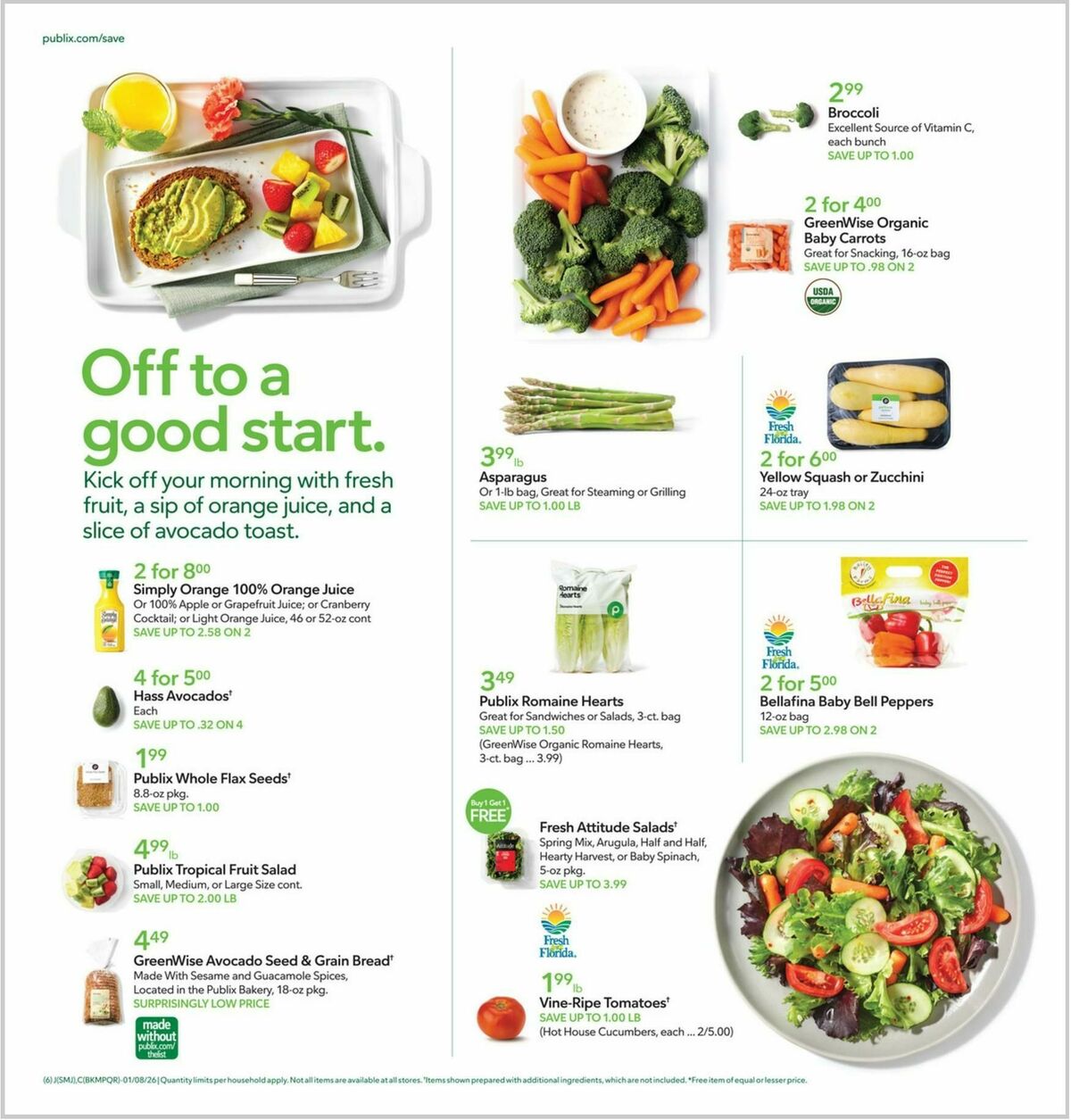 Publix Weekly Ad from January 7