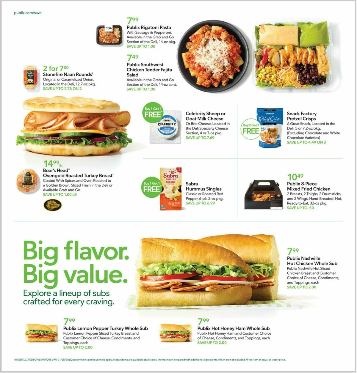 Publix Weekly Ad from January 7