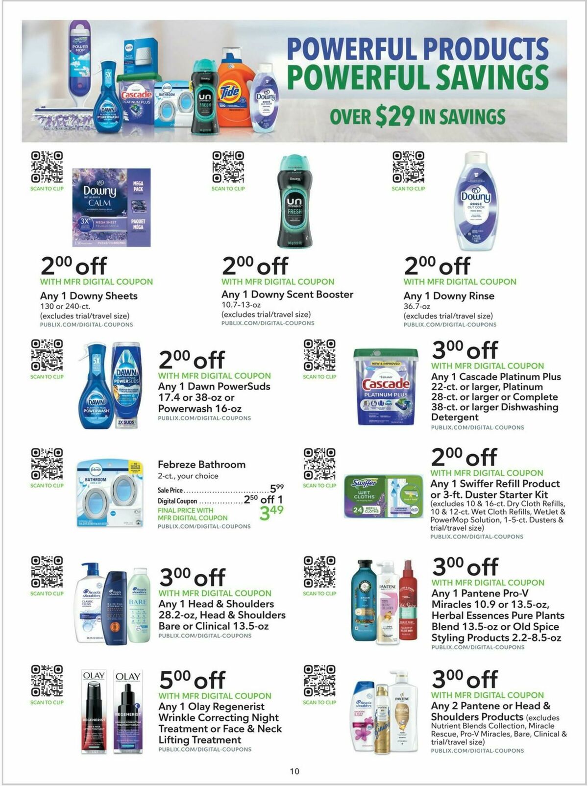 Publix Extra Savings Weekly Ad from January 10