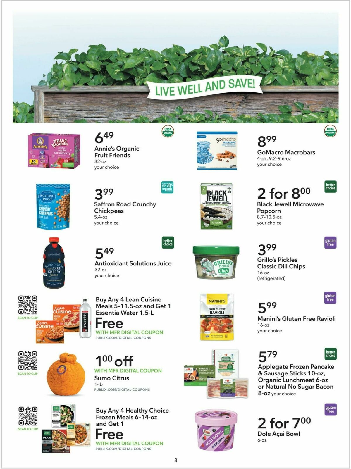 Publix Extra Savings Weekly Ad from January 10
