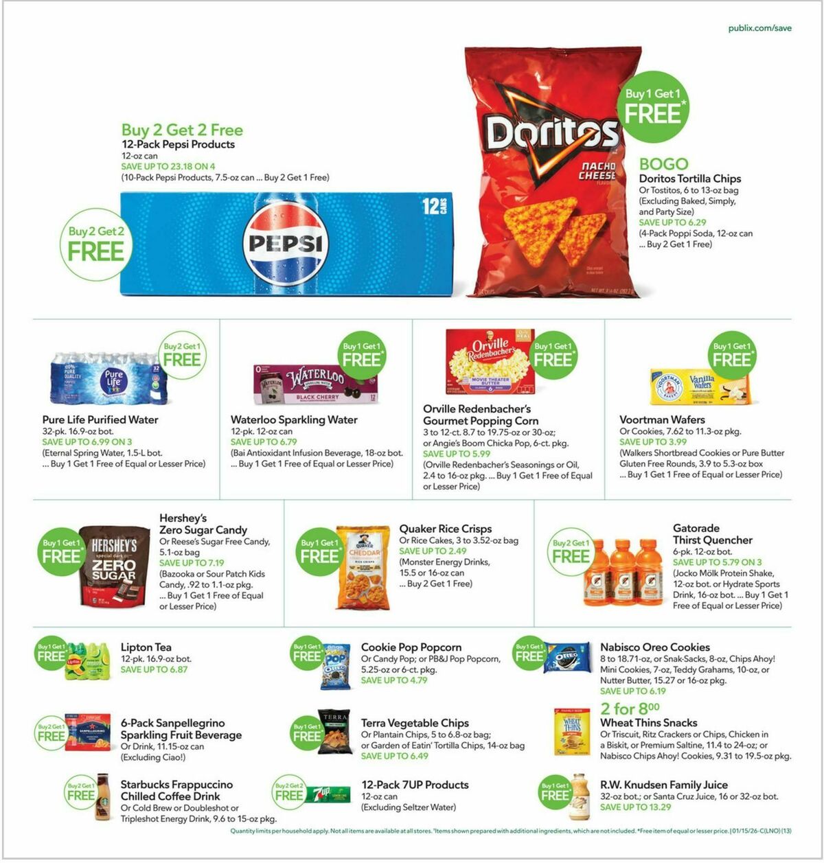 Publix Weekly Ad from January 14