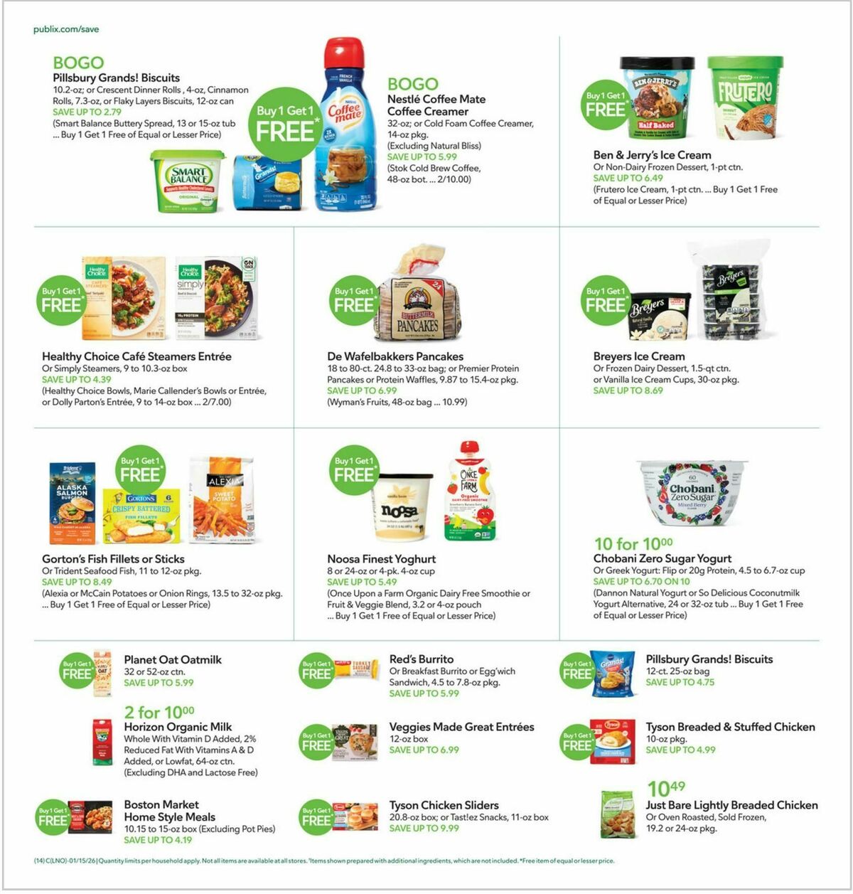 Publix Weekly Ad from January 14