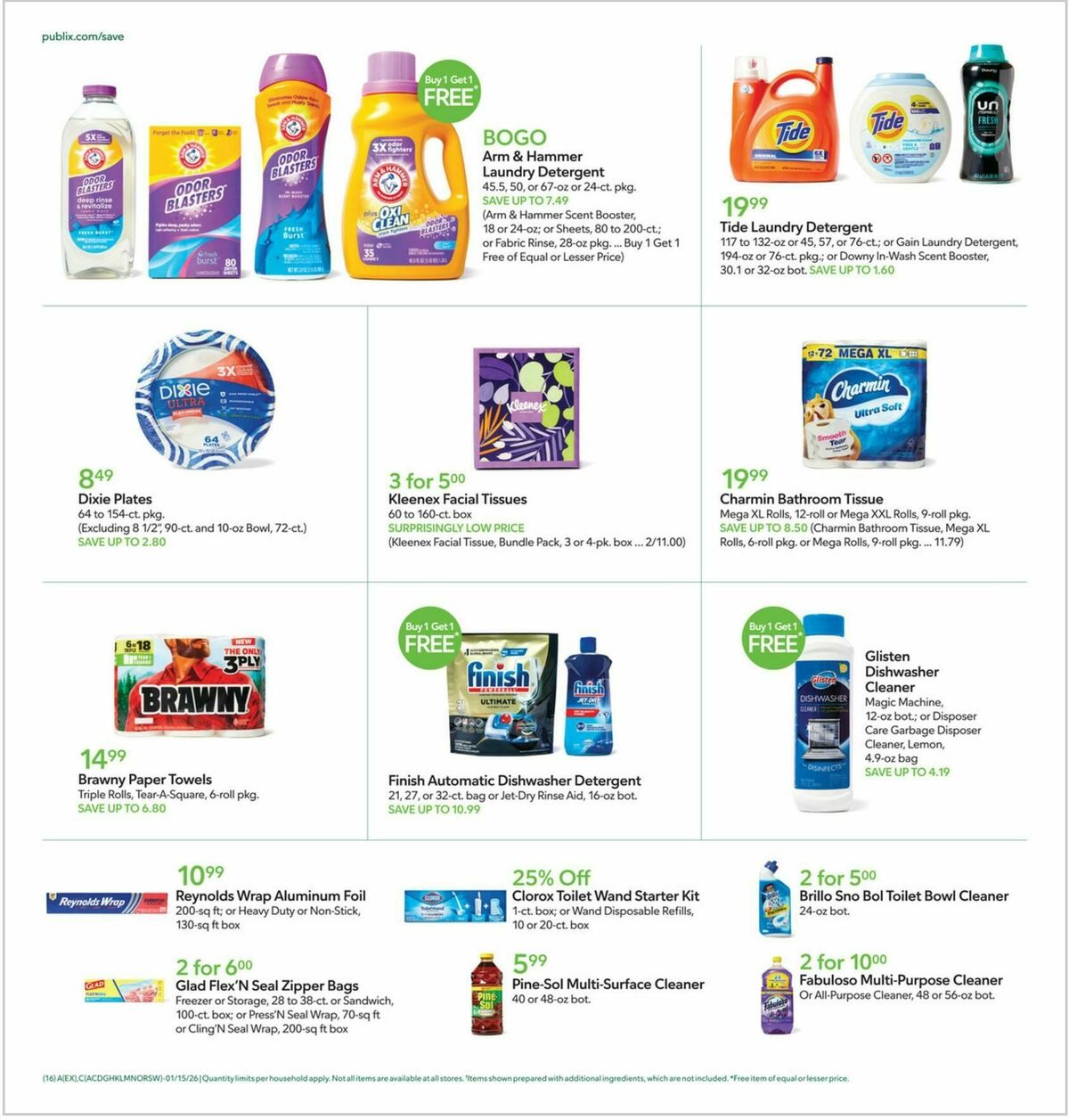 Publix Weekly Ad from January 14