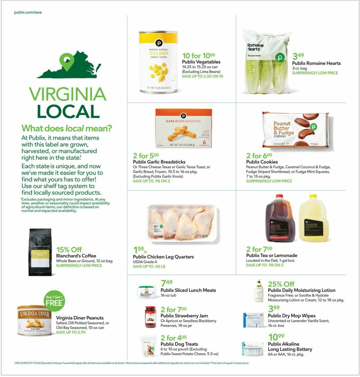 Publix Weekly Ad from January 14