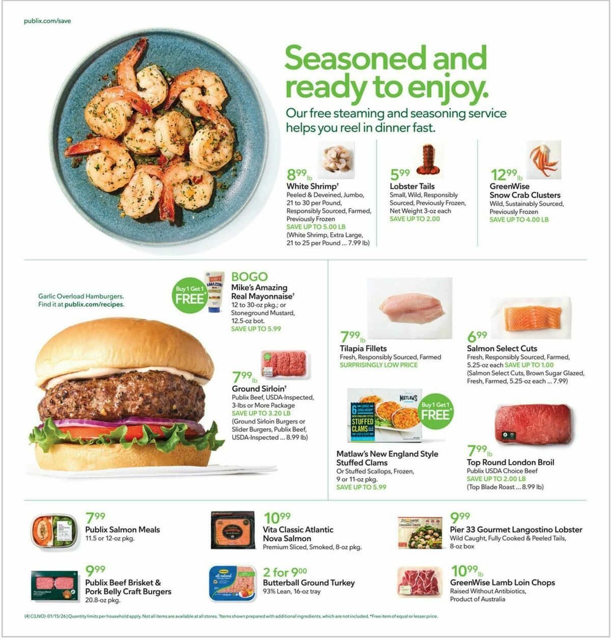Publix Weekly Ad from January 14
