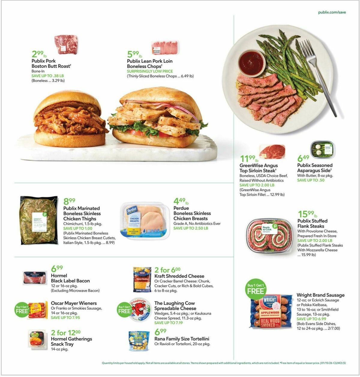 Publix Weekly Ad from January 14