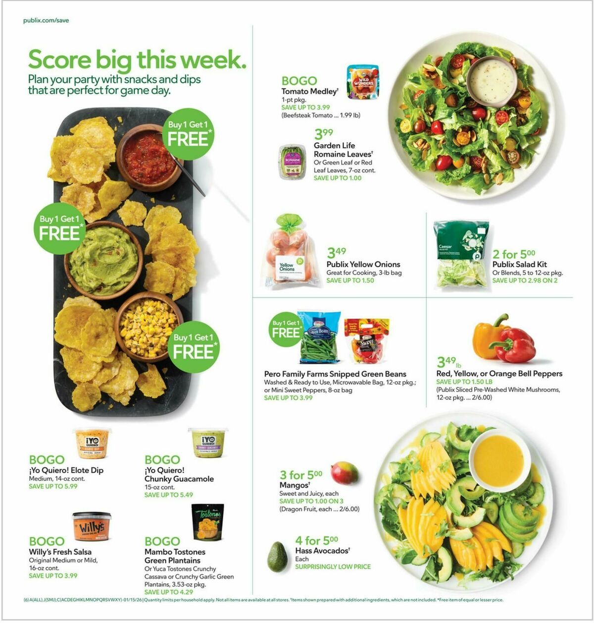 Publix Weekly Ad from January 14
