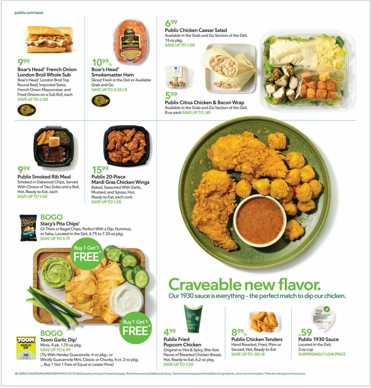 Publix Weekly Ad from January 14