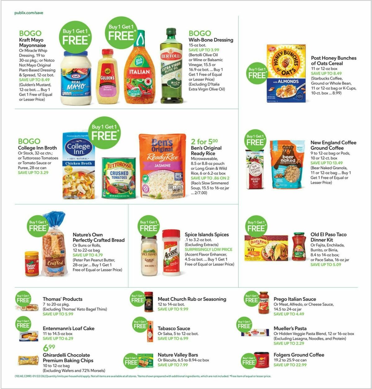 Publix Weekly Ad from January 21
