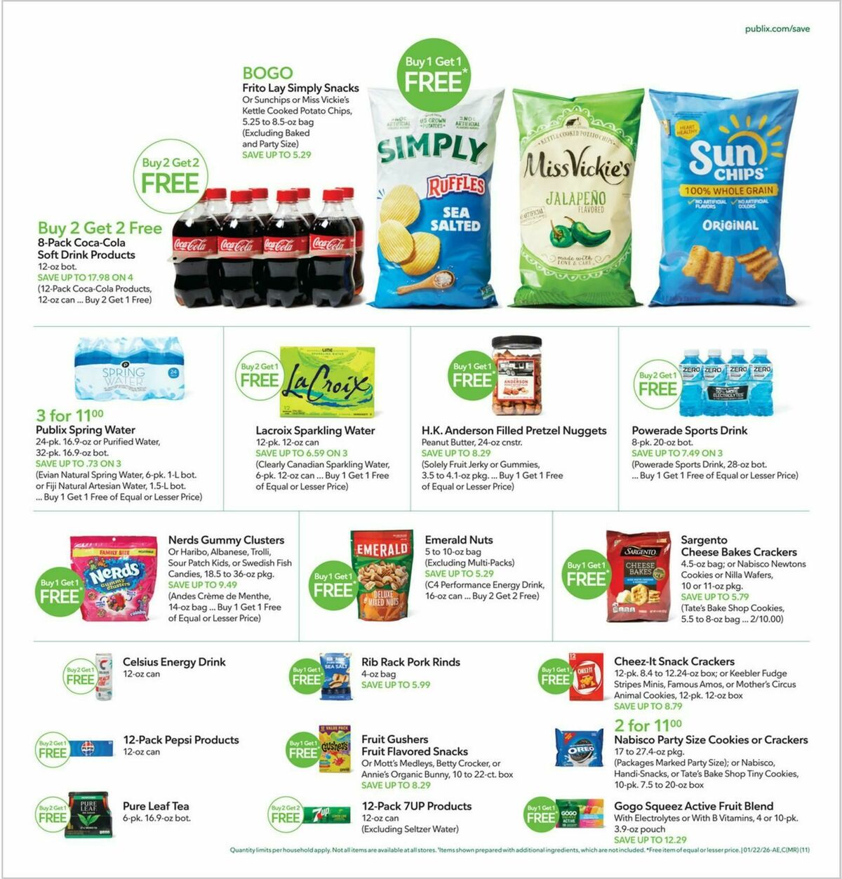 Publix Weekly Ad from January 21