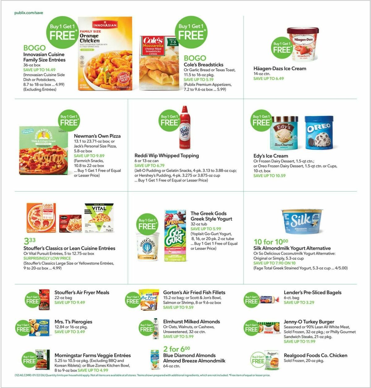 Publix Weekly Ad from January 21