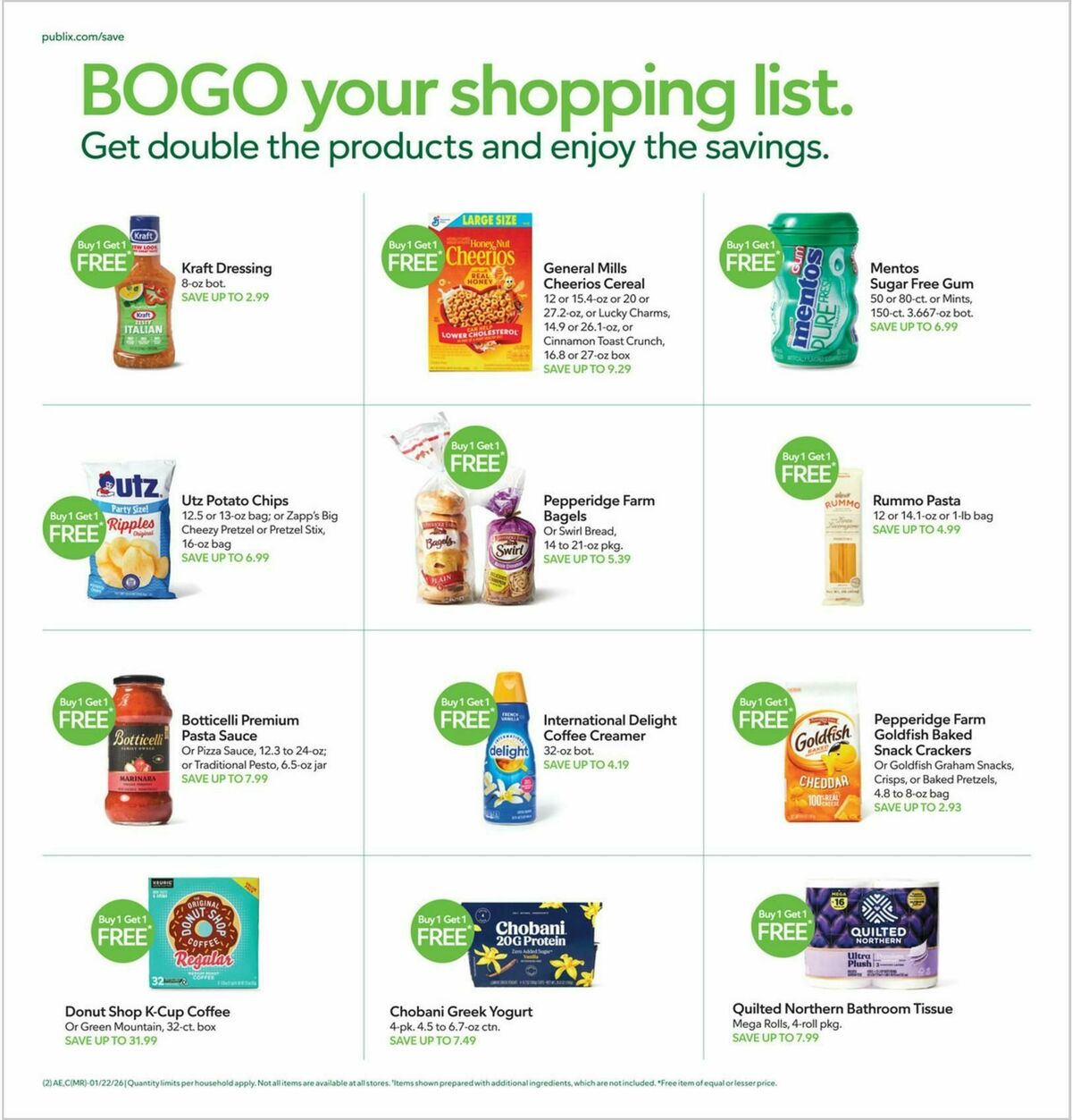 Publix Weekly Ad from January 21