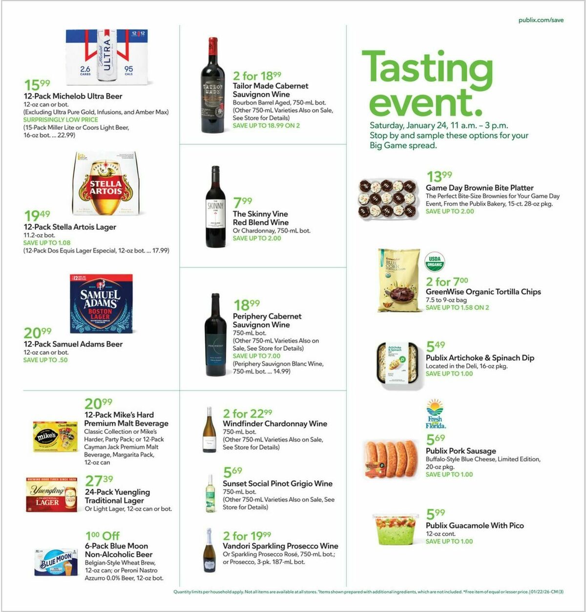 Publix Weekly Ad from January 21