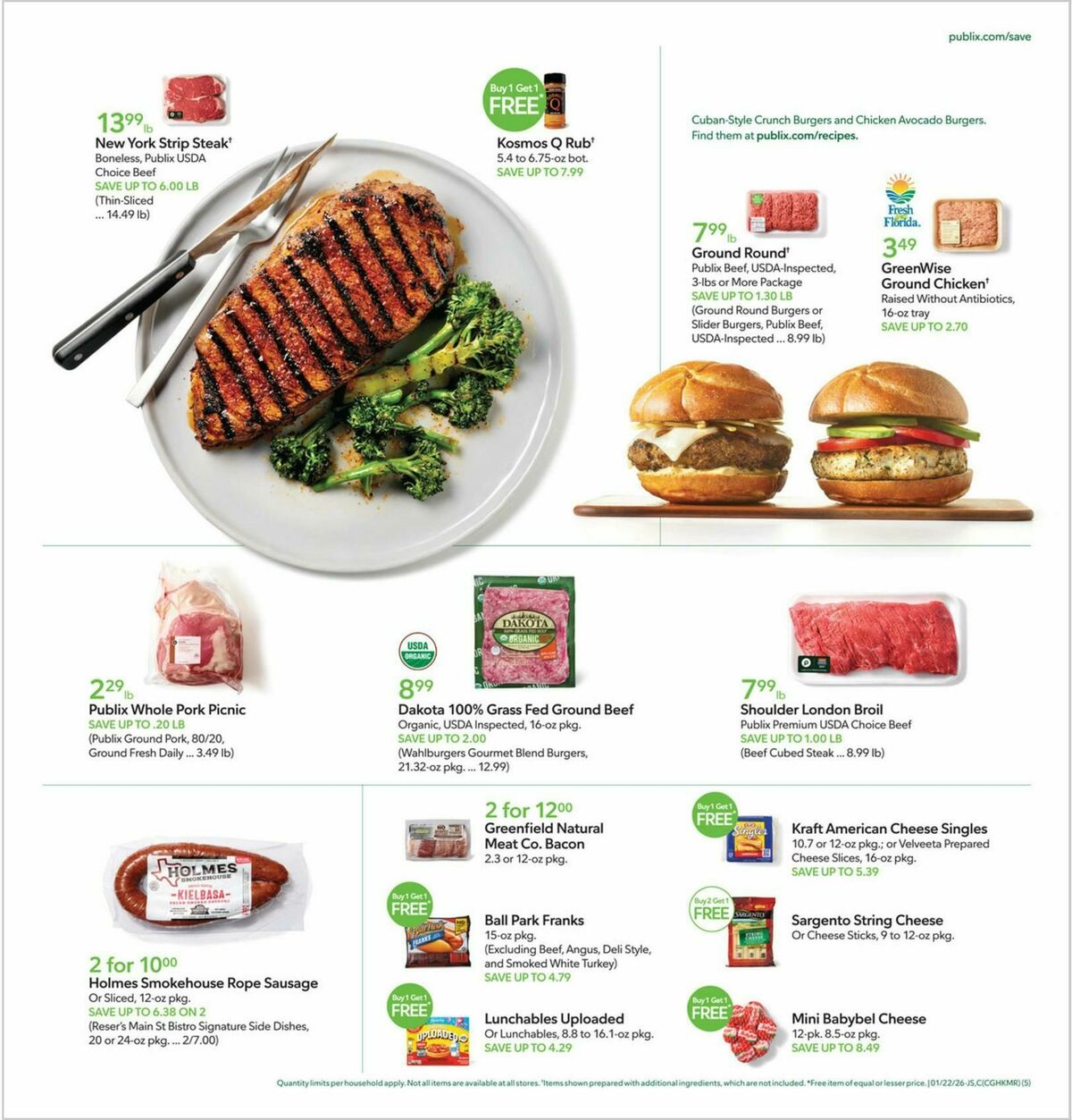 Publix Weekly Ad from January 21