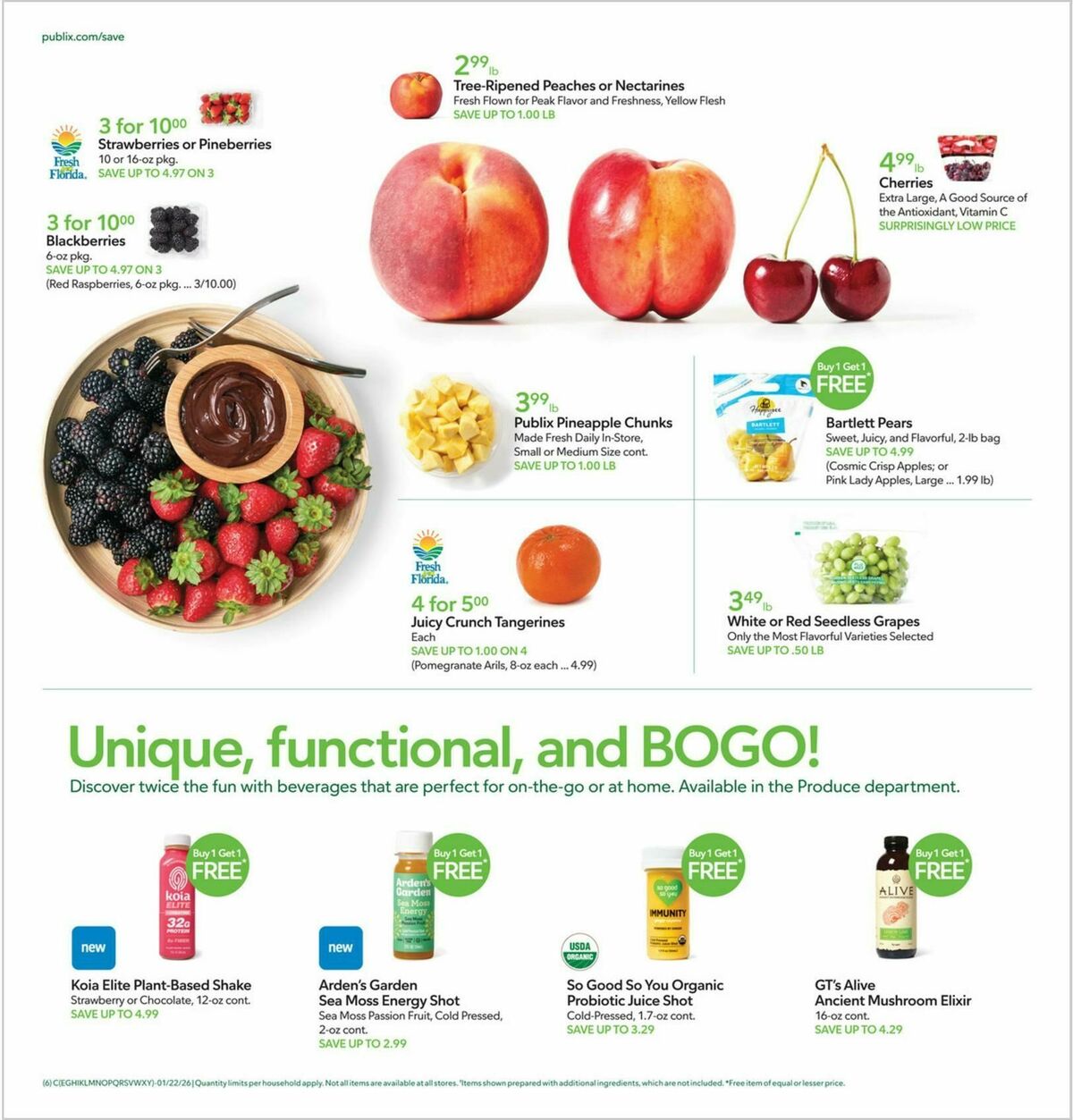 Publix Weekly Ad from January 21