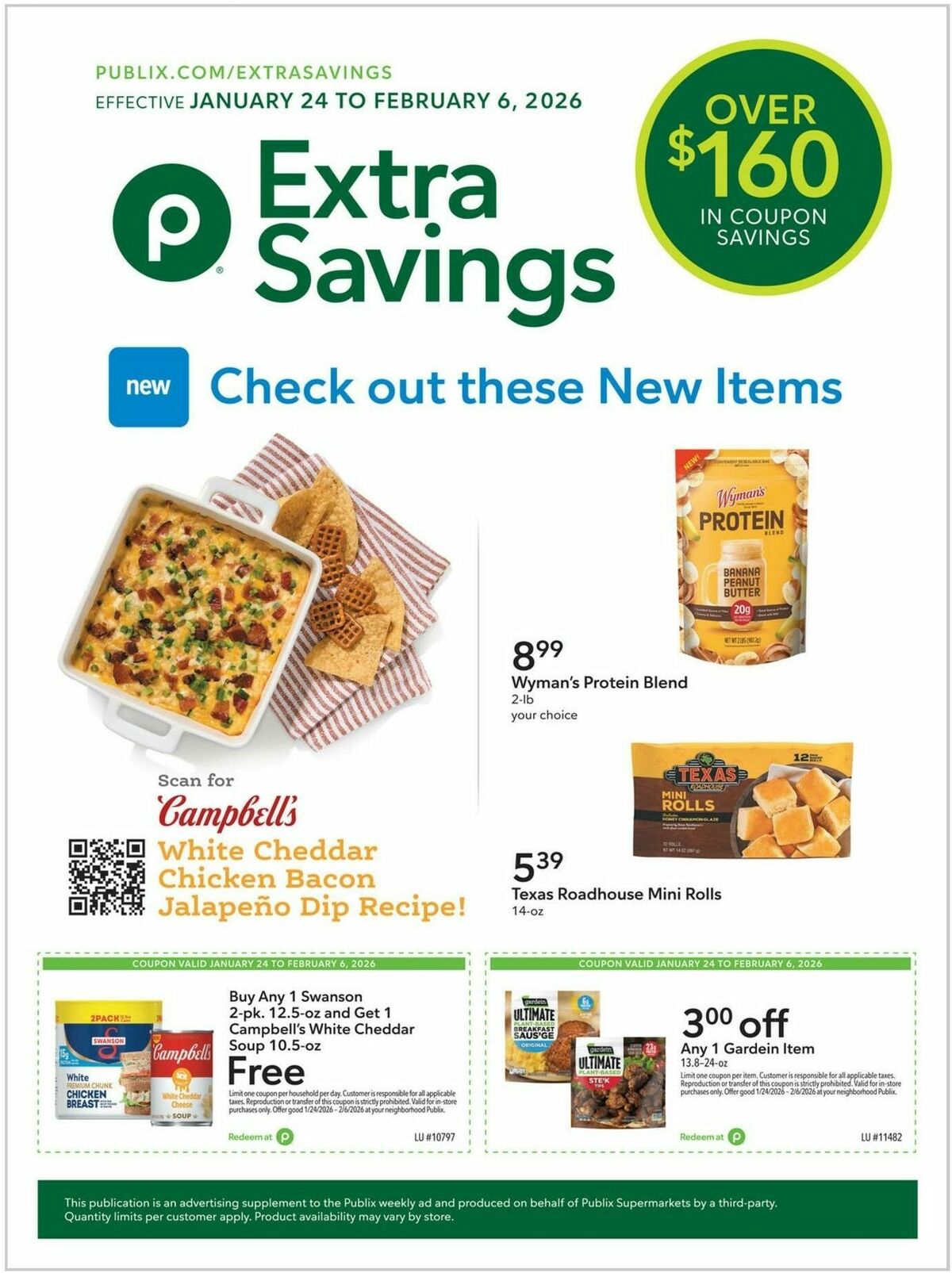 Publix Extra Savings Weekly Ad from January 24