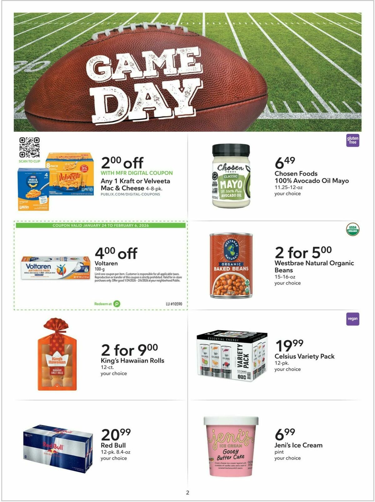 Publix Extra Savings Weekly Ad from January 24