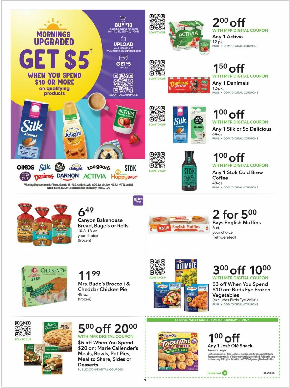 Publix Extra Savings Weekly Ad from January 24